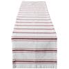 DII Collezione da tavolo, cotone, rosso granaio, runner da tavolo, 14x72