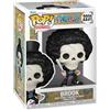 Funko POP! Animation: One Piece - Brook - Figura in vinile da collezione - Idea regalo - Prodotto ufficiale - Giocattoli per bambini e adulti - Modello di figura per collezionisti ed esposizione