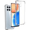 REY Cover in Gel TPU Anti-Shock per Honor X8 4G, Morbido Silicone Custodie Protettivo Case, Anti-Scratch, Protettiva Sottile Back Cover
