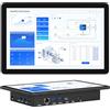 HEIGAOLAPC Mini Computer Desktop PC-HEIGAOLAPC 10,1 Mini PC Computer Senza Ventola con Schermo Tattile, N5100, Win 11 Pro, 8GB RAM, 128GB ROM, Batteria 5000mAh, Display 4K HDMI & Tipo C, USB3,0, RS232, RJ45 Lan