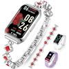 Homailida Smartwatch Donna, 1.47 Orologio Fitness Modalità Sport, Monitoraggio del Sonno Contapassi Cardio SpO2 Calorie Activity Tracker Impermeabile per Android iOS