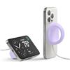 elago Grip Stand Magnetico - Compatibile con MagSafe, Compatibile con iPhone 17/16/15/14/13/12, Supporto in Silicone Premium [Cavo di ricarica non incluso] (Lavanda)