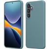 kwmobile Cover per Samsung Galaxy S24 FE Custodia - Back Case per Smartphone in Silicone TPU - Protezione Gommata - antique stone