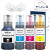 LCL Compatible con 102 Flacone di Inchiostro multipack Sostituzione per epson ET-2700 ET-2750 ET-2751 ET-2756 ET-2850 ET-2851 ET-2856 ET-3700 ET-3750 ET-3850 ET-4750 (KCMY,4Pack)