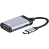 Chenyang Convertitore da USB-C tipo C a VGA RGB, adattatore HDTV 60hz 1080p con porta di alimentazione PD femmina