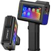 UPRINTJET Stampante Palmare Portatile, BT-HH6105B2 Stampante a Getto D'inchiostro Portatile con Touch Screen da 4,3 Pollici per Logo/Immagine/Data di Produzione/Numeri/Lotto/Codice QR/Codice a Barre