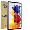 Bigqin 3 Pezzi Pellicola Protettiva Compatibile con Xiaomi Redmi Pad Pro/Xiaomi Poco Pad 12.1 2024, Ultra HD Vetro Temperato Film,Proteggi Schermo Ultra Sottile e Ultra Sensibile