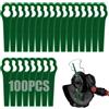 Viitech 100 Lame in Plastica per Decespugliatore, 83mm Lame di Ricambio per Decespugliatore, Lame da Taglio per Tosaerba Einhell GC-CT 18/24 Li (Verde)