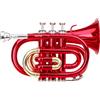Classic Cantabile Brass TT-400 Tromba Tascabile in Sib rossa, Foro: 11