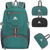 Sinotron Zaino Da Trekking Leggero Pieghevole 22L - Impermeabile Per Viaggi, Campeggio E Uomo/Donna (Colore Foglia)