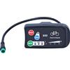Pilipane Display per bicicletta elettrica compatto e facile da usare, per KT-LED880, design piccolo, leggero, pratico parametro di guida