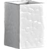 GEDY G-New Martina, Bagno Bianco, Porta spazzolino in Ceramica, 2 Anni di Garanzia, Design R&S, Misure 11X7,5X7,5 cm, Unica