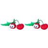 Petstages Dental Cherries - Gioco da masticare per gatti - per l'igiene dentale - con erba gatta - ciliegie (Confezione da 2)