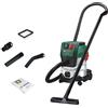 Bosch Aspiratore solidi-liquidi PAS20-220P (Tubi di prolunga, tubo di aspirazione 2,2 m, tubo a gomito/impugnatura, bocchette, borsa in tessuto (Uni), filtro plissettato piatto, UniversalAdapter)