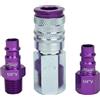 Milton S-303VKIT Kit 3pc Hi-Flo V Style 1/4, Viola, 3 Pezzi