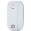 Yale Sveglia AC-DC Sync, contatto porta/finestra, Sync Smart Home Alarm, portata 200 m, compatibile con Alexa, Assistente Google, Philips Hue, bianco