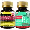 LABOTTEGADEGLIINTEGRATORI Set di Integratori Circolazione Antiossidante + Energia | Diosmina Esperidina Bioflavonoidi 100 Compresse + Vitamina B12 365 Compresse Masticabili | Senza Glutine e Lattosio