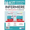 Edises Edizioni Kit completo dei Concorsi per Infermiere. Manuale, Test, software, video-lezioni di procedure infermieristiche. Con espansione online. Con software di simulazione