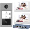 HIKVISION Kit video IP bifamiliare PoE 2MP - 305305100