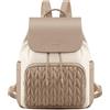 LOVEVOOK Zaino da donna piccolo, impermeabile, borsa 2 in 1, mini borsa da donna, elegante per il tempo libero, la scuola, i viaggi, il lavoro, 14 pollici, Casual