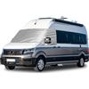 Opaltool Copertura Termica Esterna per Parabrezza per 2018-2026 VW Crafter | 2018-2026 Grand California, Luxus Copertura Argentata per Parabrezza Antigelo per Finestrini Funzione Oscurante