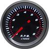 Shkalacar Contagiri per Auto con Calibro 8000 Giri/min, Contagiri Diametro 55 mm per Motori a Gas da 1 a 8 cilindri