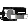 ROBUST CAR PARTS Maniglia cromata robusta per portiera interna lato passeggero sinistro per Nissan Qashqai 80671JD00E 80671-JD00E 2007-2013