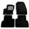 MTC Automotive Tappetini per Ford C-MAX II 11.2010>2013 (pre restyling) FISSAGGIO OVALE, antiscivolo, battitacco in gomma rinforzato