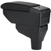 ZENVI Compatible with Toyota Aygo X Braccioli 2022-2026 | Può essere come supporto gomiti,Braccioli,Console Centrale Organizer Immagazzinaggio Scatola,Doppio Spazio