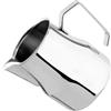 VIA CREMA Bricco Latte Professionale Acciaio Inox 250 ml Capuccino Art Spout - Made In Italy By Motta (250 ML) Lattiera Bricco Latte Bar Milk Jug