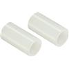 PATIKIL Tondo Distanziatore Rondella, 100pz Nylon 5mm ID x 7mm OD x 13mm L per M5 Viti Blocco Stampante 3D TV Parete Montaggio Elettrico Presa, Bianco