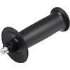sourcing map Maniglia laterale per utensile rotante, filettatura ausiliaria M12 per smerigliatura angolare, in plastica, colore nero