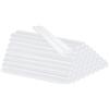 flintronic 46 Pezzi Colla a Caldo 11 x 200 mm, Stick Colla a Caldo per Pistola, Ad Asciugatura Rapida, Trasparente, per Fai Da Te, Artigianato, Riparazione e Fissaggio