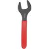 QUARKZMAN Chiavi Inglesi 34mm Metrica, Chiave Aperta Singola Angolo di Sfalsamento 15 Gradi, Piccola Chiave Inglese a Forchetta a Forma di U Gambo Rosso per Riparazione Auto, Mobili