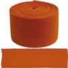 Aerzetix - C67422 - Elastico Piatto tricottato 3 Metri - Larghezza 50mm - Colore Arancione - in Poliestere e Lattice - Sartoria merceria Cucito Abbigliamento Tessuto Cintura Pantaloni Gonna