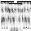 LaresDay Tinsel - Tenda Love Shape riutilizzabile [3 pezzi] - Tinsel Curtains con frange in pellicola per matrimoni, feste, decorazioni natalizie, festival, facile da montare, decorazione della