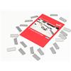 Herpa 536165 Jet Blast Deflectors Accessori Modellino Miniature Pezzi da Collezione Multicolore