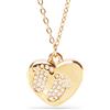 MAMIJUX Collana Cuore Con Piedini e Cristalli Oro Rosa MAMIJUX