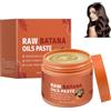 Yanlin 100g Pasta di Olio Crudo di Batana, Olio di Batana per Capelli, Olio Naturale per la Crescita dei Capelli, Olio di Batana per la Crescita dei Capelli, Promuove la Densità dei Capelli e la Luce per