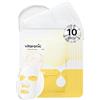 SNP Prep Vitaronic Ampoule Sheet Mask - Maschera per il viso coreana con Vitamina C, Pantenolo e triplo Acido Ialuronico per una pelle radiosa, tono uniforme e bilanciamento dell'umidità, 10 maschere