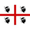 CALCIOGADGETS Bandiera 4 Mori Sardegna Grande Misura cm 100x140 BG4MDXFR
