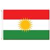 Brick Takeover Bandiera Kurdistan - Bandiere e bandiere del Kurdistan - Bandiera del Kurdistan - 150 x 90 cm