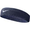 Nike Swoosh Headband Blu-Bianco