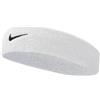Nike Swoosh Headband Fascia Bianco
