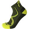 Mico Calza Trail Run Corta Lightweight Odor Zero Ionic+ Yellow