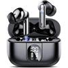 Csasan J90 Pro, Auricolari Traduttori Bluetooth 5.3, Nero
