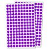 TownStix 3000 Pezzi, 10mm Bollini Adesivi Etichette Adesive - Viola