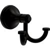 Franklin Brass Woodruff WDRF35-MB - Ganci per asciugamani da bagno, doppi ganci a J, montaggio a parete, per accappatoi e asciugamani, porta asciugamani, per cucina, accessori da bagno, confezione da