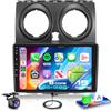VECHTEL 8 CORE 6G+128G Autoradio Android 15 per Nissan Qashqai J10 2006-2016, 9'' IPS HD Schermo Tactile Stereo Auto co Carplay Android Auto senza Fili DSP GPS Wi-Fi USB Bluetooth FM RDS Retrocamera