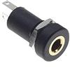 Keple Presa Jack Da 3,5 Mm, 3 Poli, Confezione Da 5 - Presa Audio-video Stereo A Saldare Per Montaggio A Pannello Connettore Cuffie Con Dado